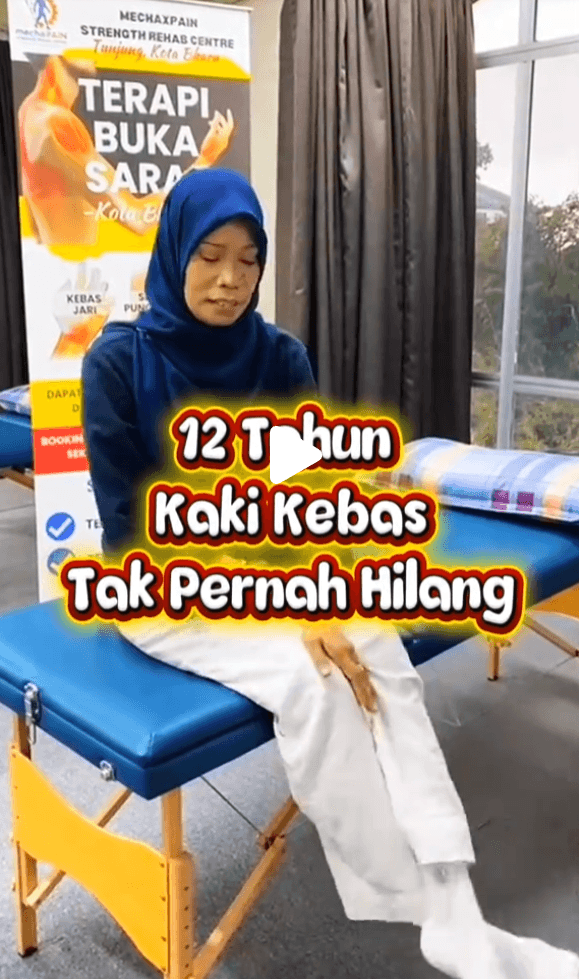 12 Tahun Kaki Kebas Tak Pernah Hilang Kini Selesai!